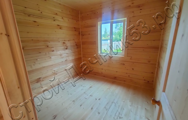 4 Брусовой дом ОД-11, 9х9м, 81 М², , Ленинградская область, Всеволожский район, посёлок Рахья. (3)